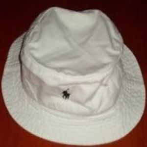White polo hat